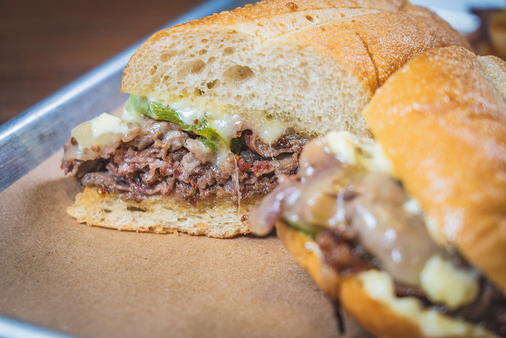 Philly Cheesesteak one90 Smoked Meats