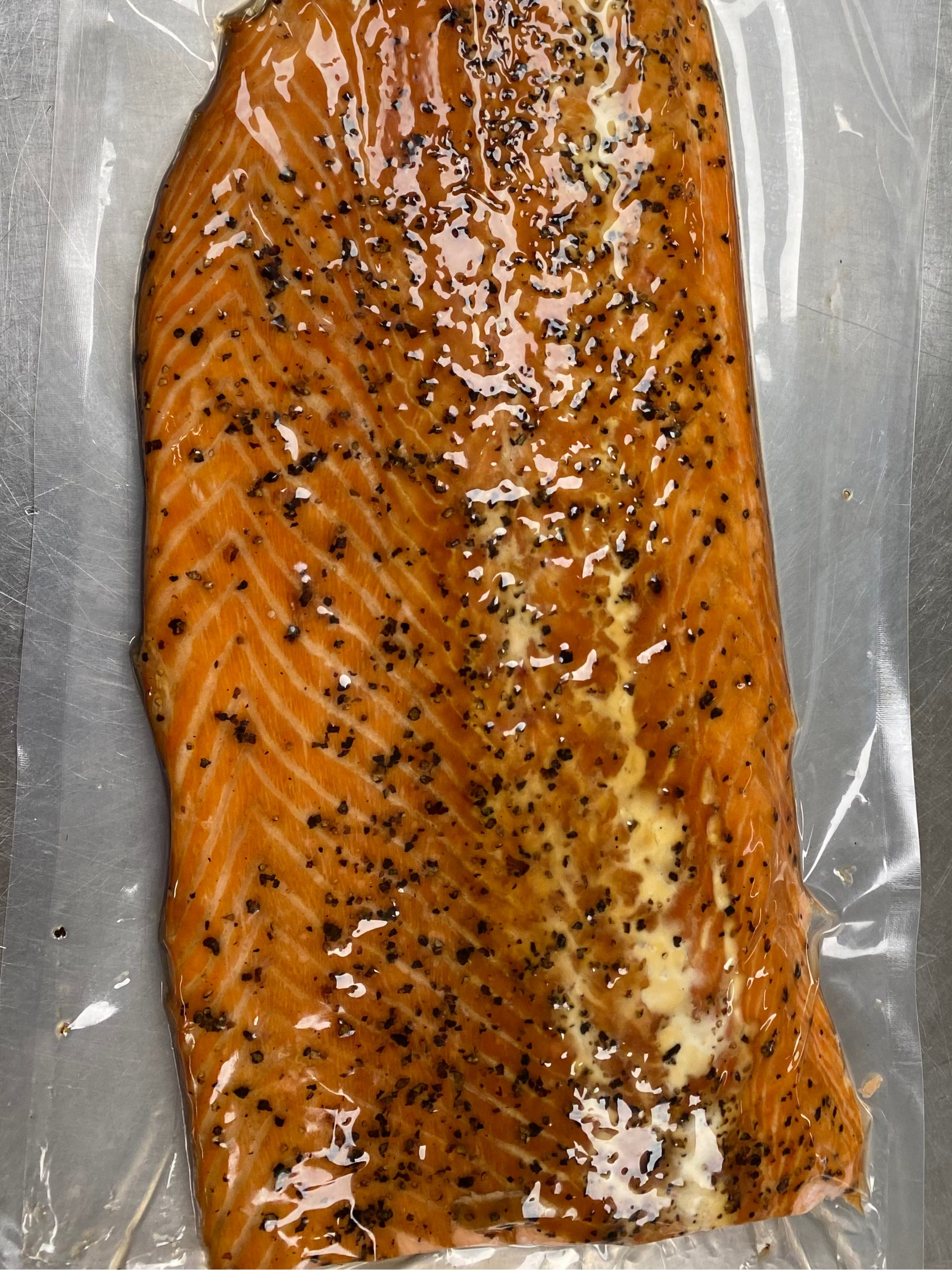 Center Cut Salmon Filet (minus the tail) (2+ lbs) - Local Pick-Up