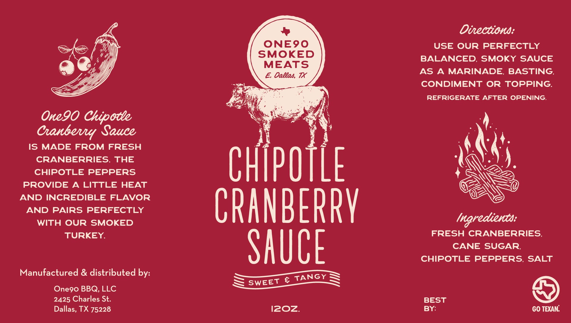 Turkey Breast & Chipotle Cranberry Sauce - Julia's Special