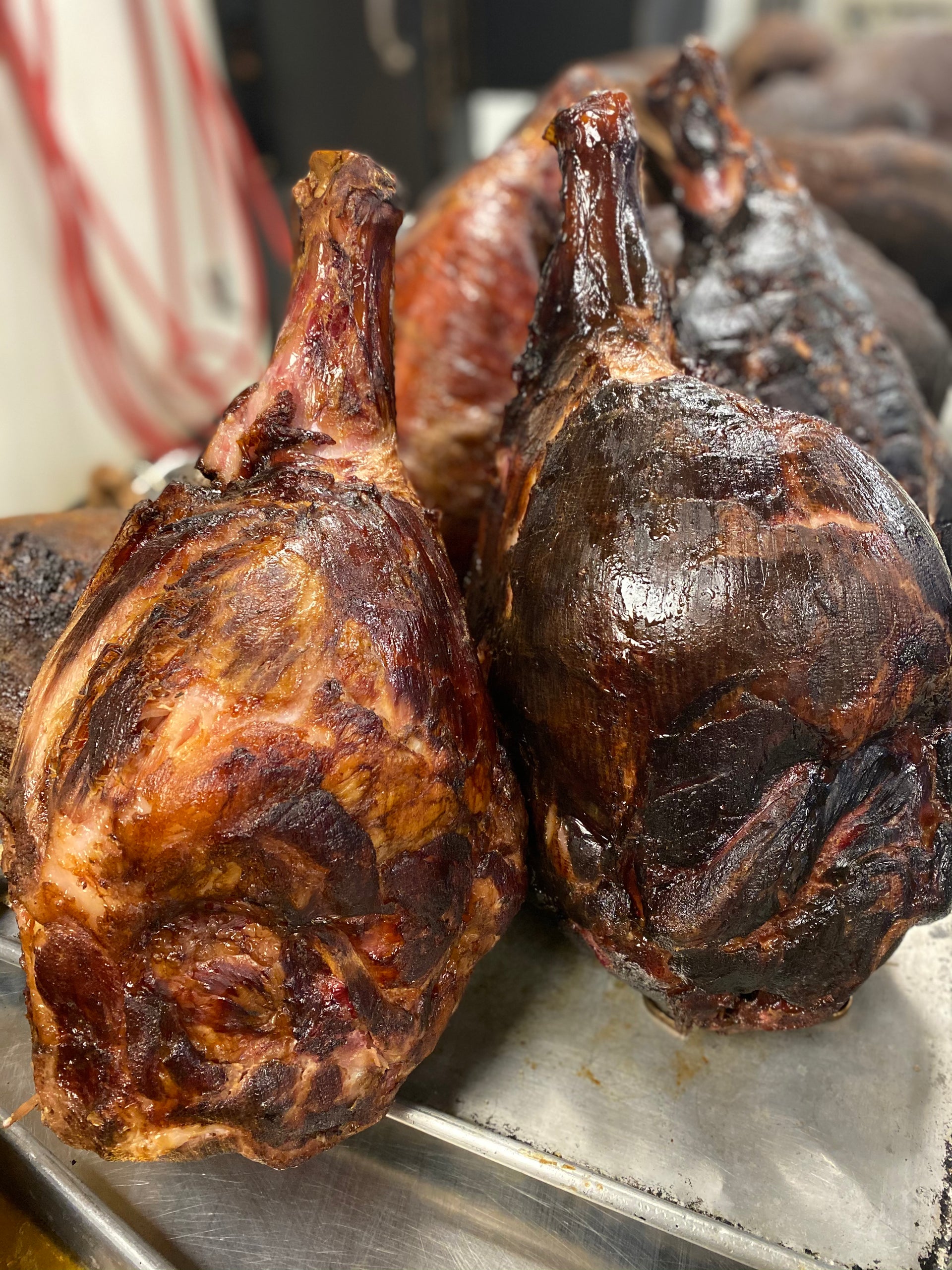 House-Cured, Smoked & Spiral Sliced Ham - Half (Approx 7 lbs)