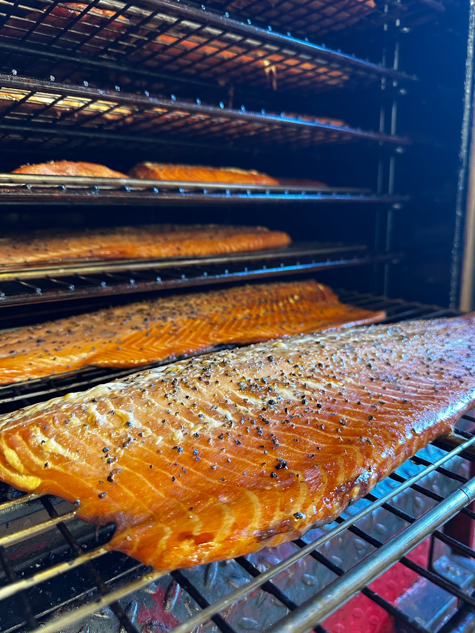 Center Cut Salmon Filet (minus the tail) (2+ lbs) - Local Pick-Up