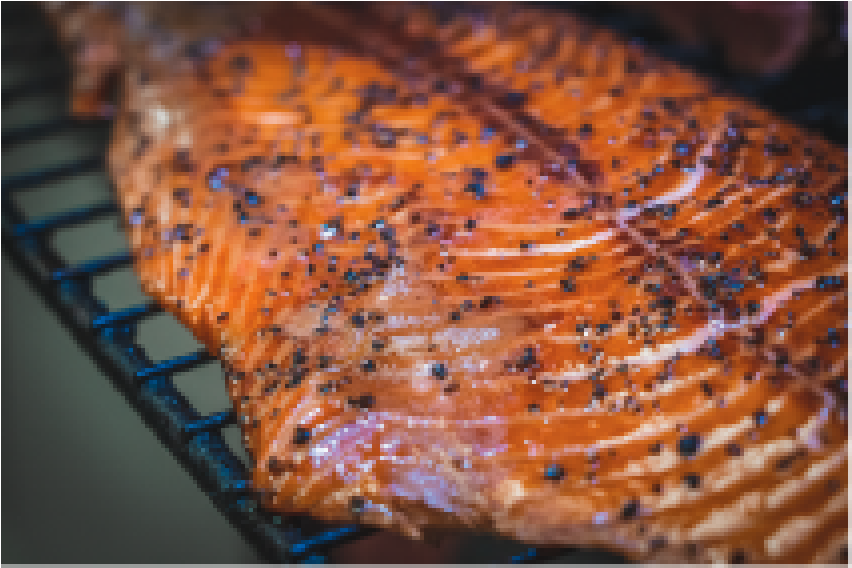 Center Cut Salmon Filet (minus the tail) (2+ lbs) - Shipping
